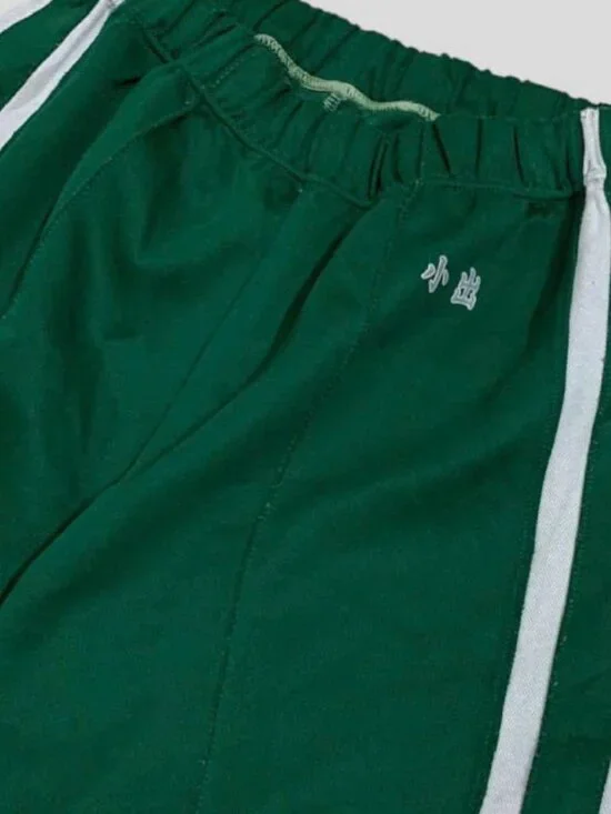 Casual Sportswear Green Athletic Shorts - Picture 3 of 4
